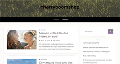 Desktop Screenshot of cherryboomshop.com